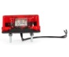 Kentekenlamp LED 12/24v rood