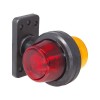 Markeringslamp rood/oranje LED...