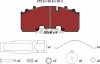 Remblokset Knorr SN6 19,5" BPW...